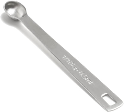 2PCS 1/4tsp(1.25ml) Mini Measuring Spoon, Small Teaspoon for Tiny Amounts | High Precision, Food-Grade, ‌Rust-Free, Dishwasher-Safe, Easy-Read Markings, Multi-Purpose, Sturdy & Durable