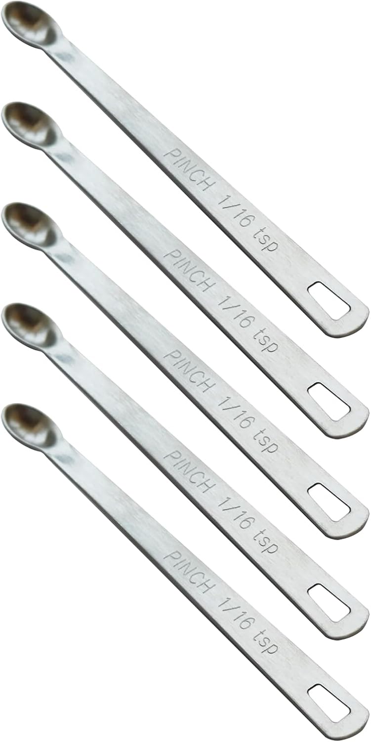 2PCS 1/4tsp(1.25ml) Mini Measuring Spoon, Small Teaspoon for Tiny Amounts | High Precision, Food-Grade, ‌Rust-Free, Dishwasher-Safe, Easy-Read Markings, Multi-Purpose, Sturdy & Durable
