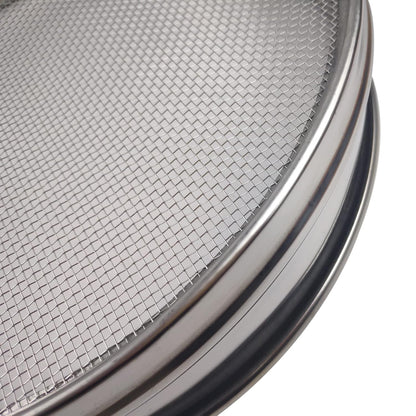 120 Mesh Lab Sieves, 120 Mesh Test Sieve, 12'' Diameter, 304 Stainless Steel Wire Cloth (0.125mm)