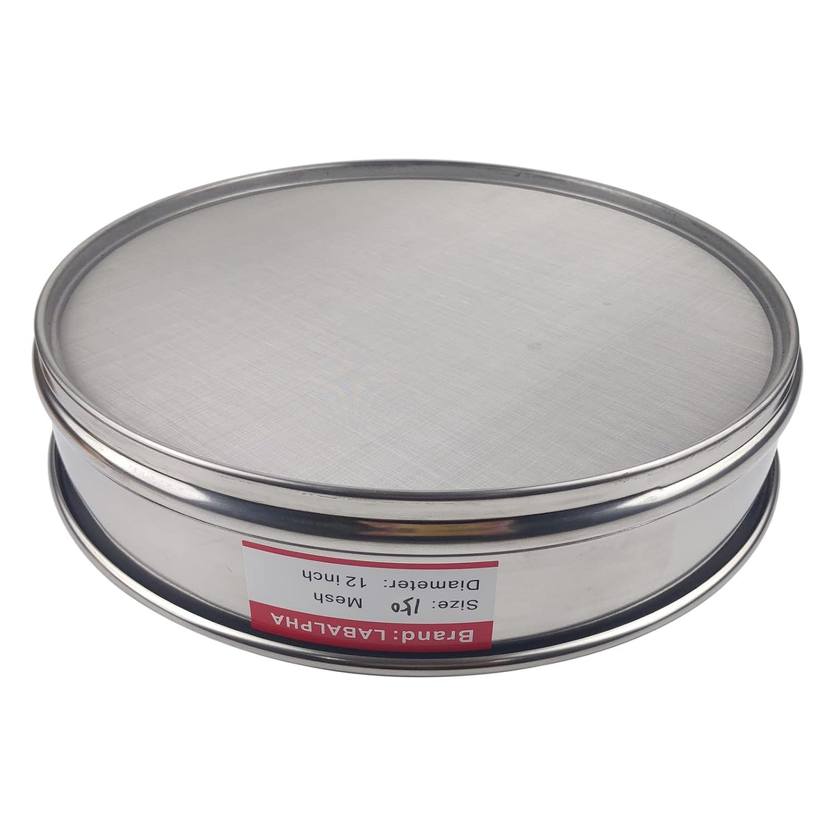 120 Mesh Lab Sieves, 120 Mesh Test Sieve, 12'' Diameter, 304 Stainless Steel Wire Cloth (0.125mm)