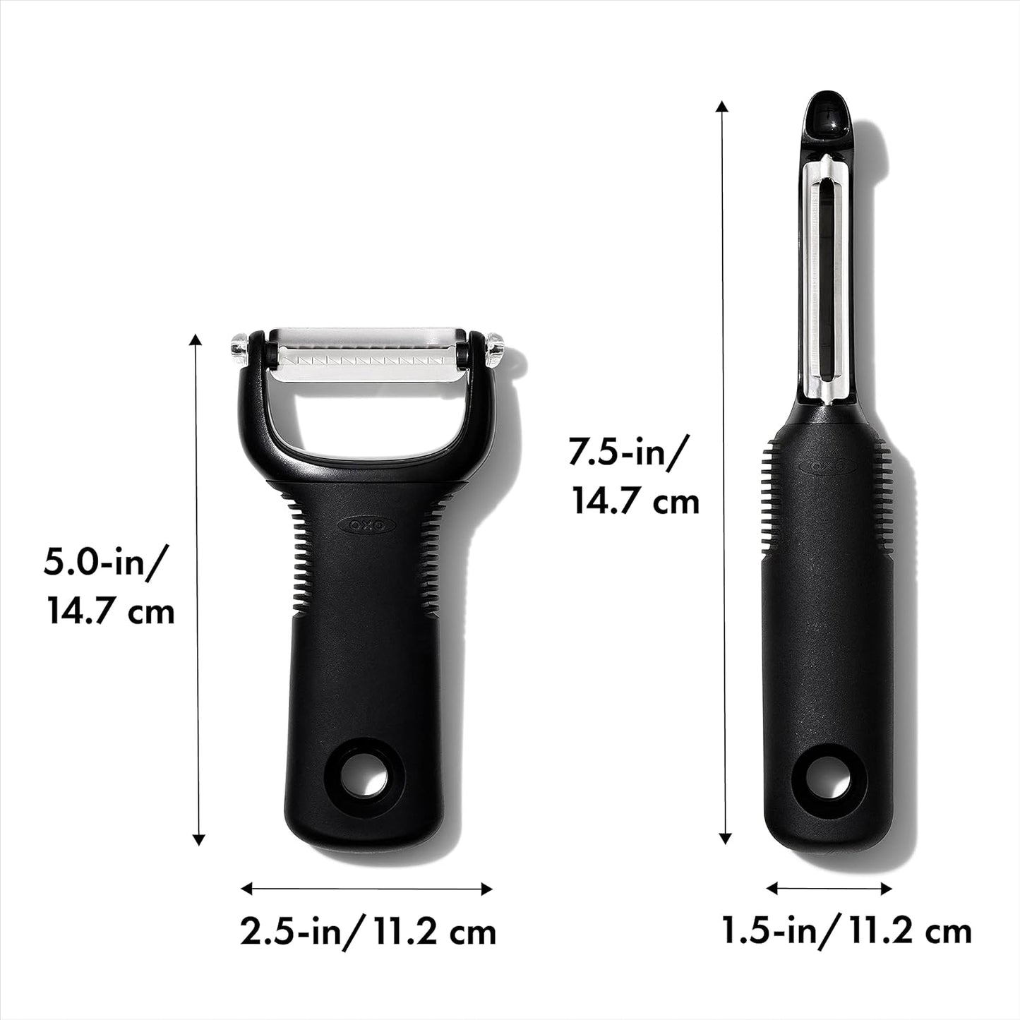 Good Grips 2-Piece Peeler Set - Swivel and Julienne
