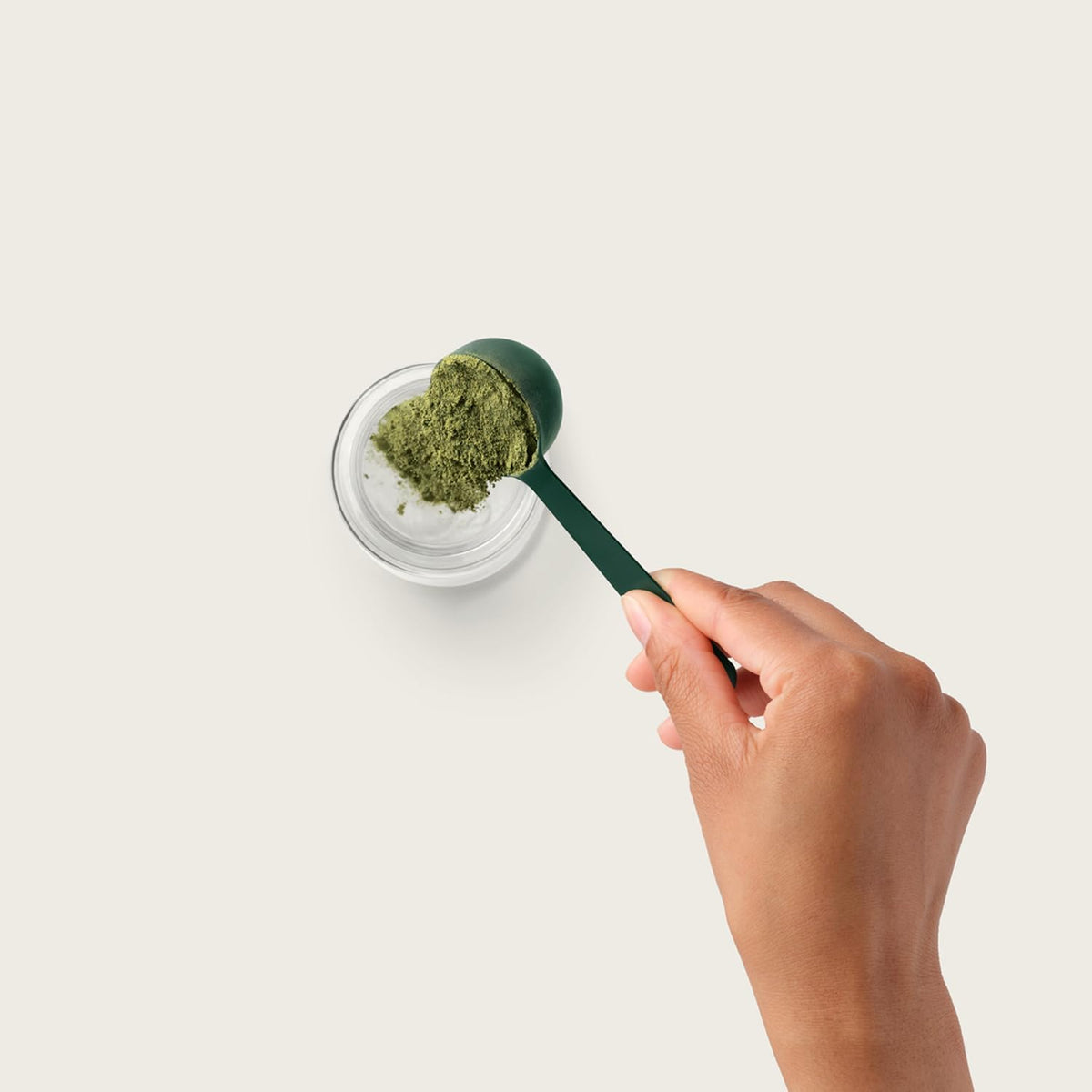 Stainless Steel Scoop or Greens Powder | Precision Measuring Tool | Premium Metal Design Ideal for Supplements, Protein Blends, and Dry Ingredients, Easy Portioning, Convenient Use