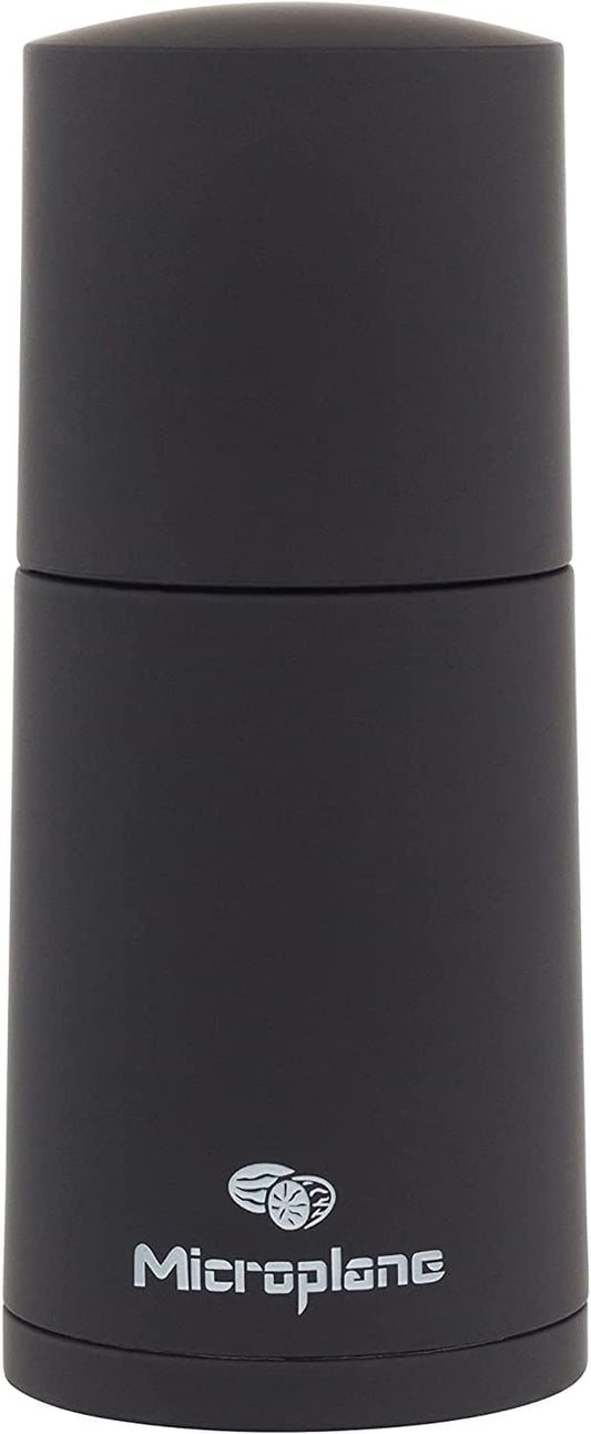 Manual Spice Mill - Cinnamon Grinder and Nutmeg Grater (Black)