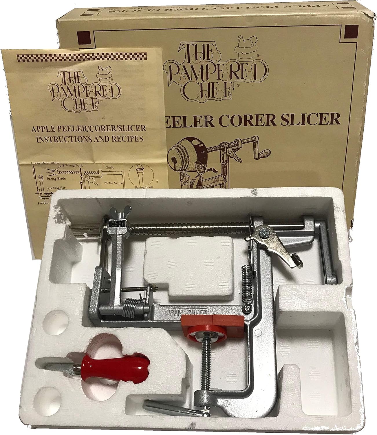 Apple Peeler, Corer, Slicer, Item # 2430