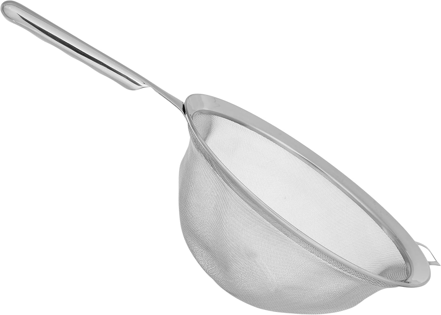 8" KRONA Stainless Steel Double Mesh Strainer, 8", as shown