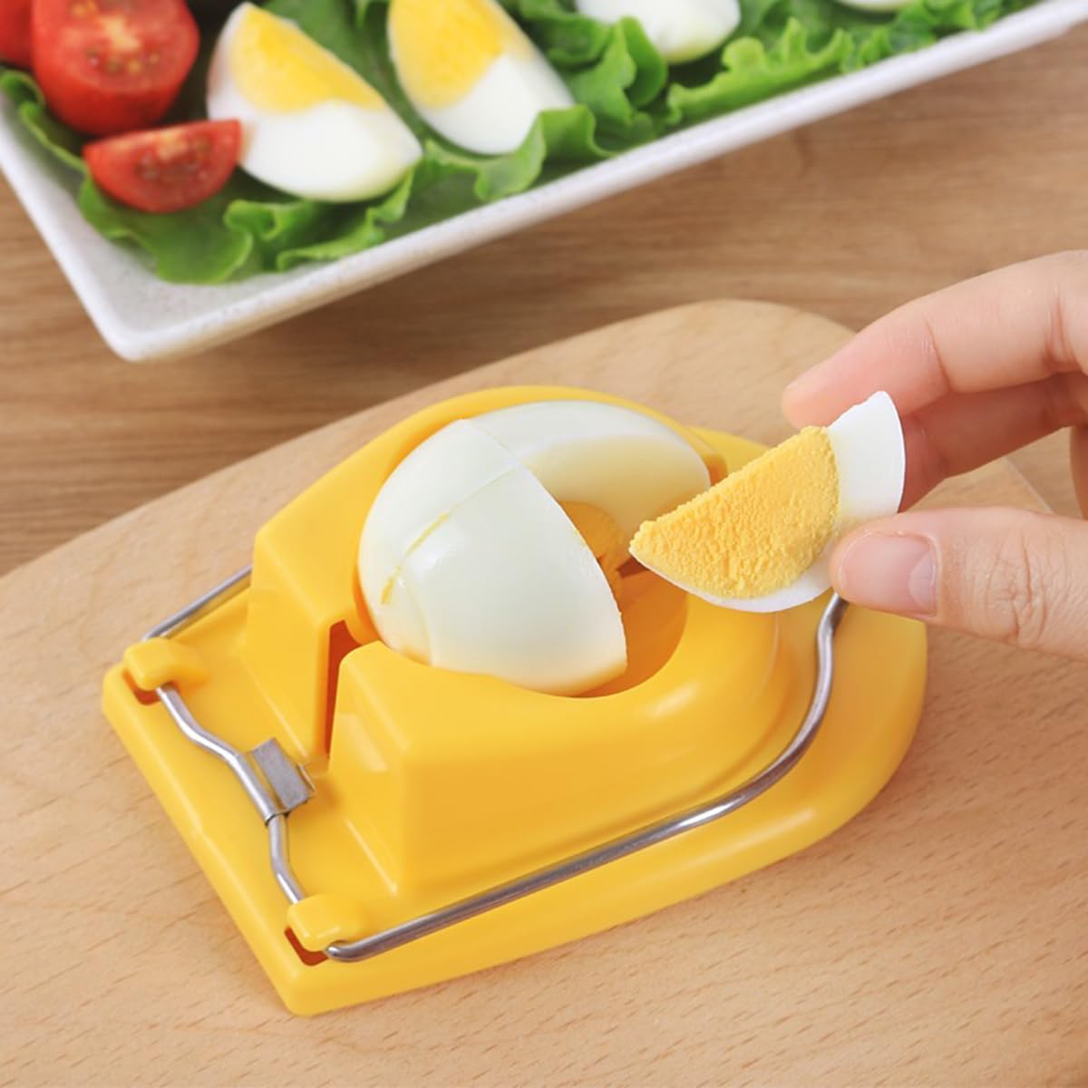 Egg Slicer for Hard Boiled Eggs Deviled Egg Pickled Egg Cut Egg in Half
