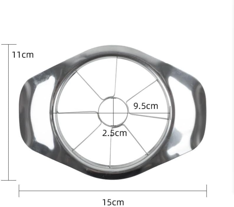 Apple Slicer,Stainless-Steel Apple Cutter 8 Slices, Sharp Blade Apple Corer and Slicer