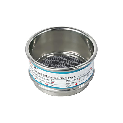 2.36" (6cm) Full 304 Stainless Steel Mini Lab Sieve, 40 Mesh (0.45mm)