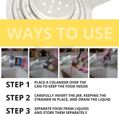 Spider Strainer Set of - Stainless Steel Frying Spoons for Cooking Skimmer Ladle for Oil Fryer Pasta and Fat Durable Strainer Scoop Kitchen Utensil for Frying and Draining