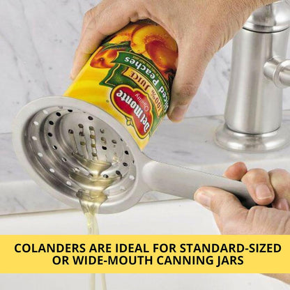 Spider Strainer Set of - Stainless Steel Frying Spoons for Cooking Skimmer Ladle for Oil Fryer Pasta and Fat Durable Strainer Scoop Kitchen Utensil for Frying and Draining
