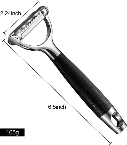 Multifunctional Vegetable Julienne Peeler | For Kitchen, Camping, Travel，commercial，multi function utilitarian peeler