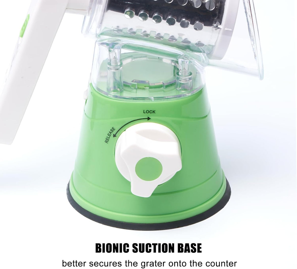 Cheese Grater Cheese Grater With Handle Rotary Cheese Grater With Handle Premium Rotary Cheese Grater With Hand Crank - Perfect For Family Chefs And Cheese Lovers (Blue), 9.5*4.7, DUKU0017