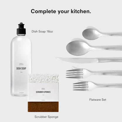 Kitchen Tool Set | 6 Piece Kitchen Utensil Set | Includes Y-Peeler, Peeler, Bottle Opener, Wine Opener, Pizza Cutter, and Garlic Press | Plastic-Free, Dishwasher Safe Gadget Essentials