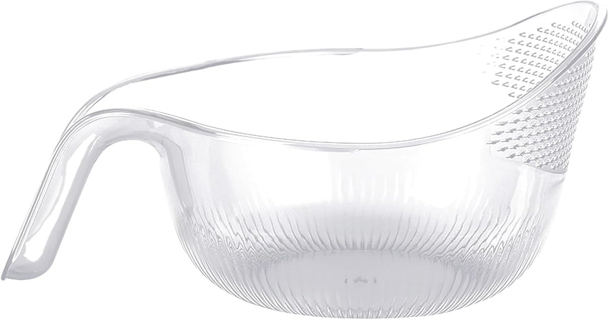 Functional Rice Washing Colander Efficient Draining Bowl Practical Sink Basket PET Suitable for Washing Rice