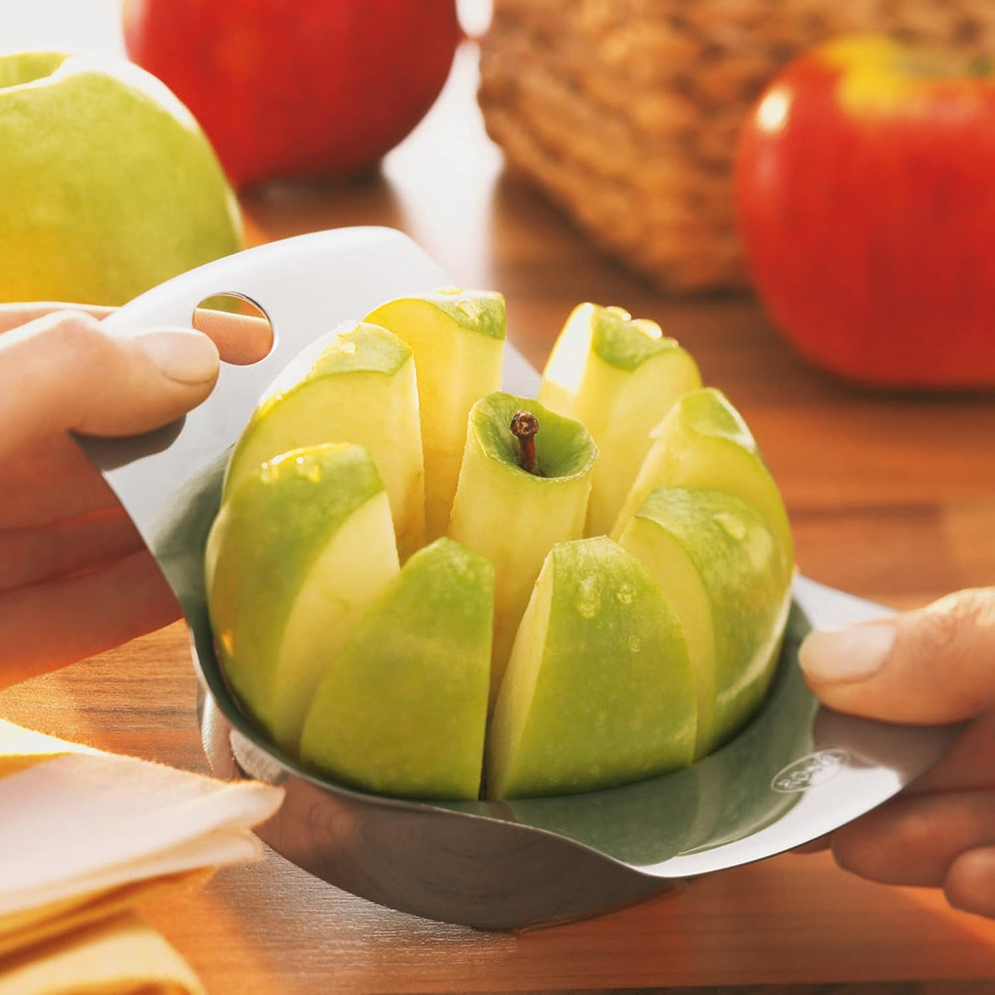 12743 Stainless Steel Apple Cutter/Slicer Core Remover