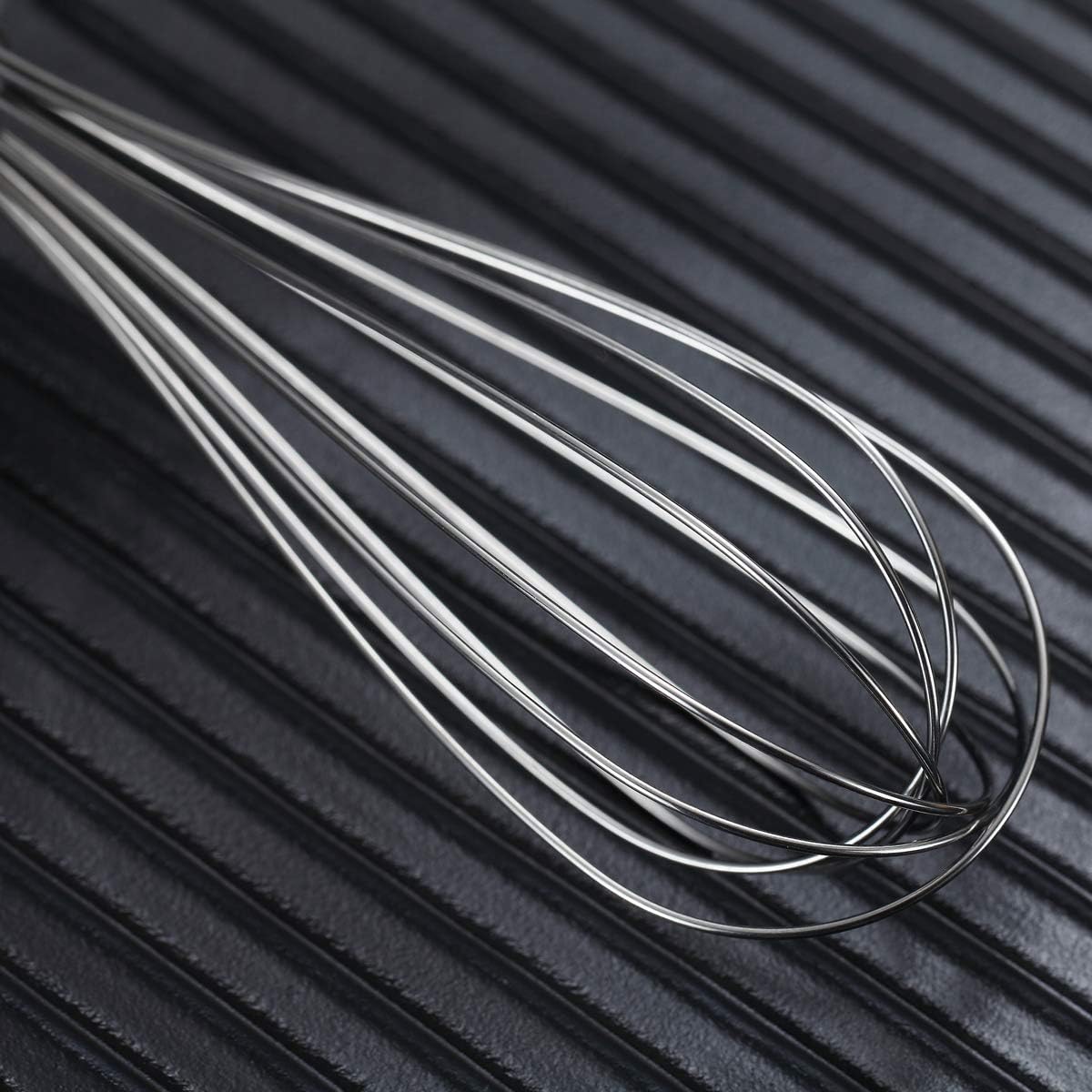 Gold Whisk Pack of 3 Stainless Steel 8",10",12", Titianium Plating Whisks for Cooking, Beater,Wire Whisk Set Kitchen Wisk (Gold)