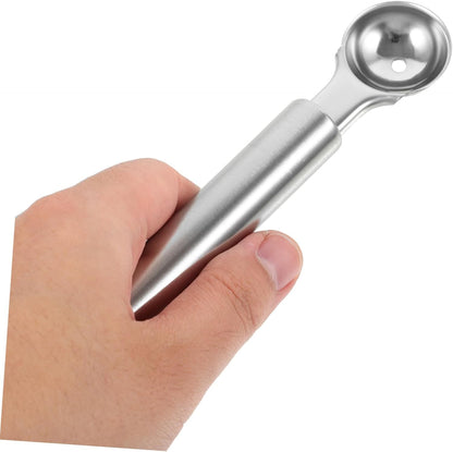 Ice Cream Accessories Round Melon Baller Stainless Steel Scoop Dessert Baller Easy Scoop