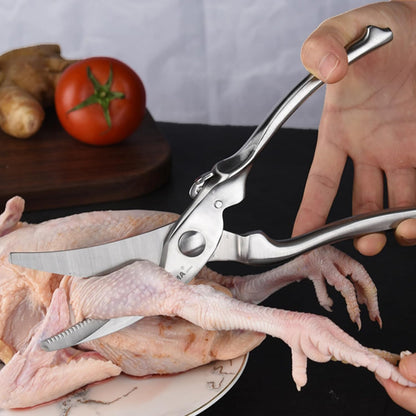 TONMA Kitchen Scissors for Food [Made in Japan] All-Purpose Kitchen Shears | 100% Japanese High Carbon Steel, Ultra-Sharp 4.0 mm Thickened Blades, Effortless Cutting, Ergonomic Ambidextrous