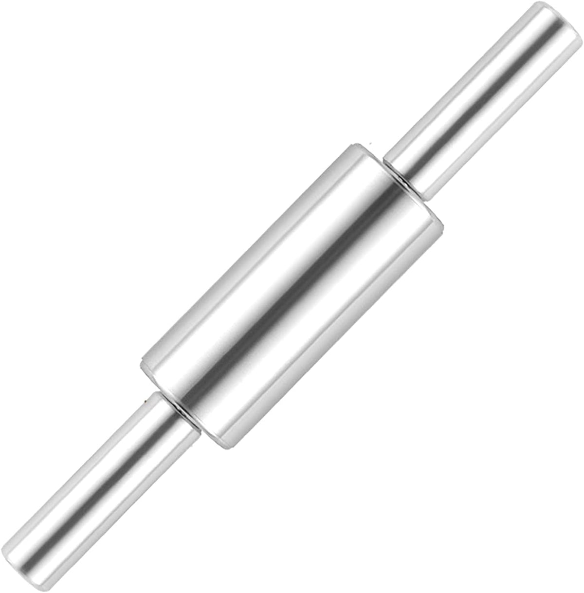 Rolling Pin, 11.8 Inch Stainless Steel for Kneading the Dough of Baking Bread, Pizza, Cookie, Noodles (S)