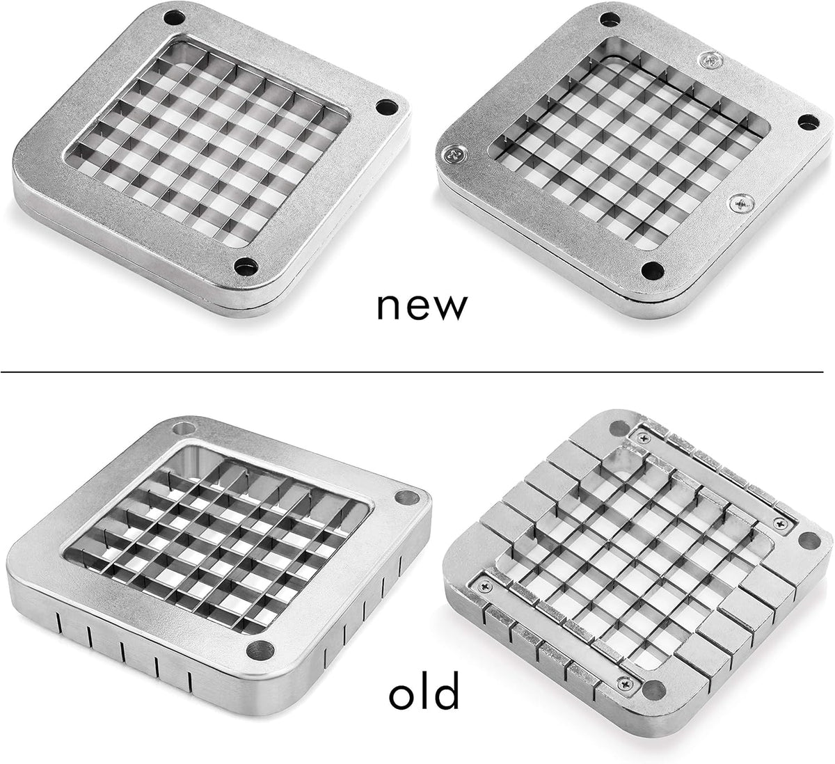 42313 Commercial Restaurant French Fry Cutter with Suction Feet, 1/2-Inch