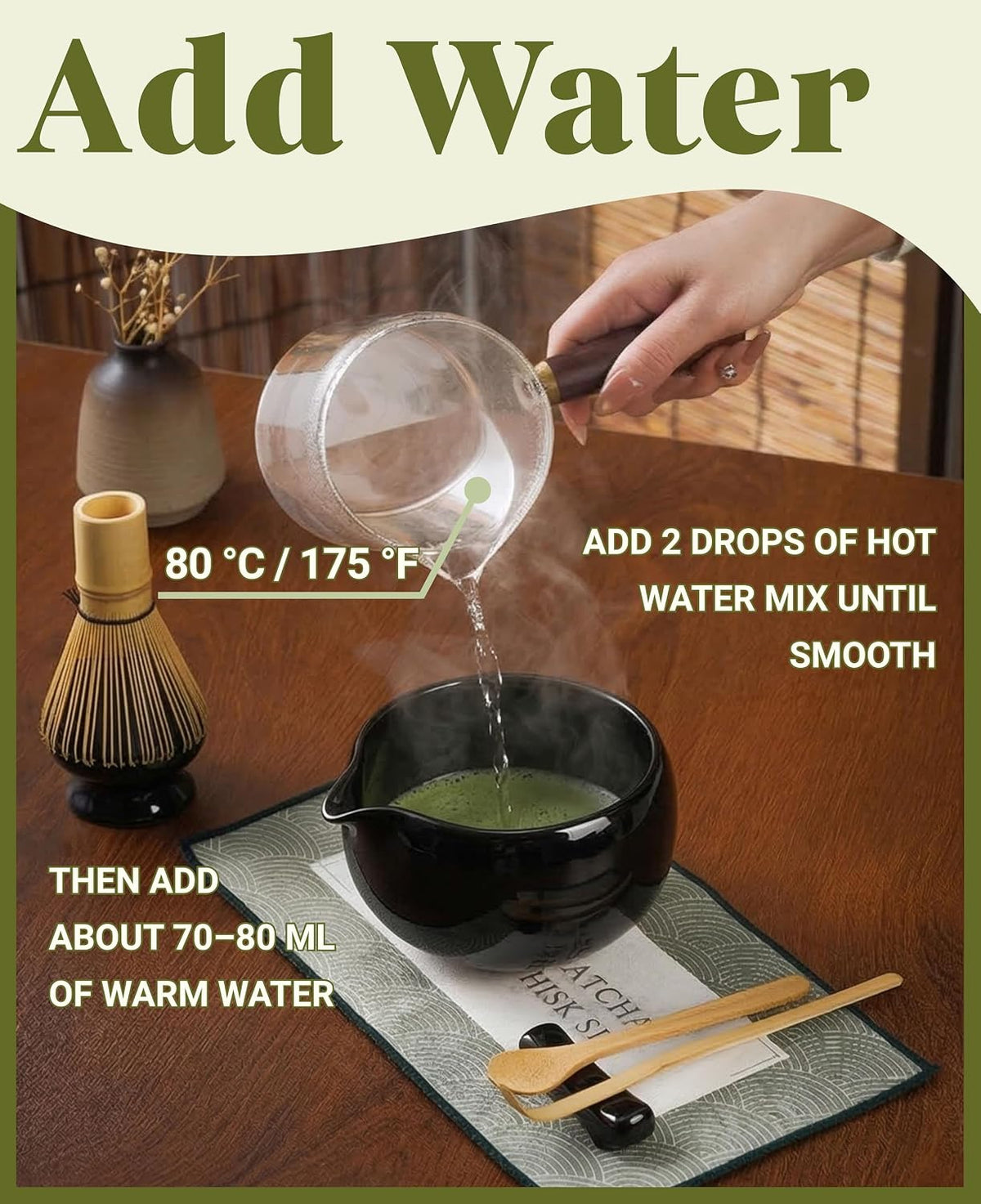 Matcha Whisk Set Gifts, 8 Pcs Ceramic Matcha Kit Set Includes Matcha Bowl, Matcha Whisk and Holder, Bamboo Spoon and Scoop, Scoop Rest, Sifter and Tea Towel - Sunflower