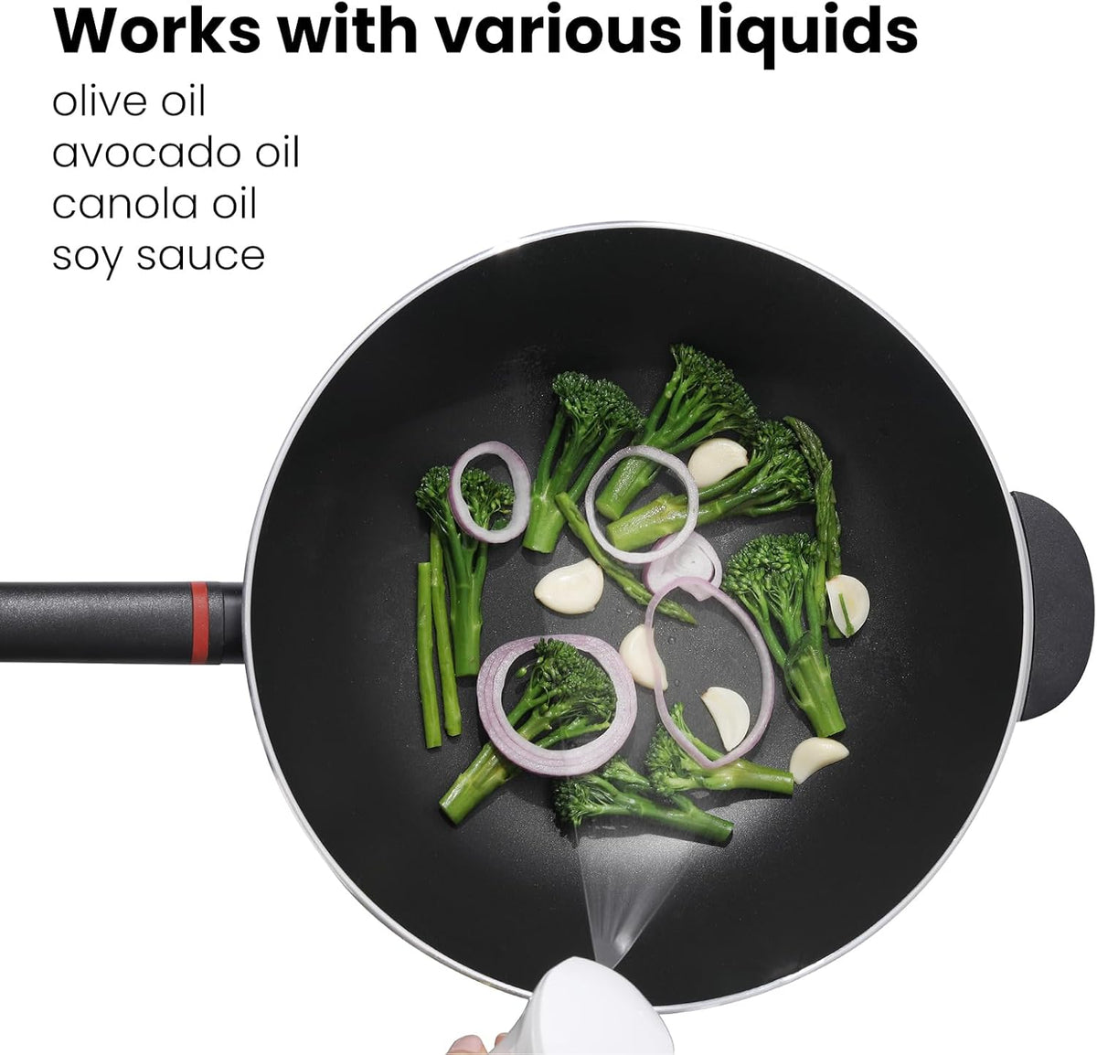 Dark Glass Oil Sprayer150ml – Fine Mist Olive Oil Dispenser for Cooking Air Fryer & BBQ Refillable Dark Glass Bottle for Healthy Cooking & Baking(PS641)