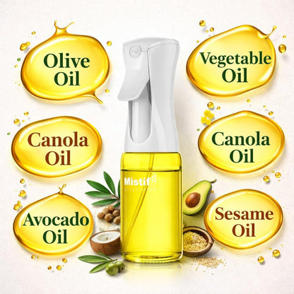 Dark Glass Oil Sprayer150ml – Fine Mist Olive Oil Dispenser for Cooking Air Fryer & BBQ Refillable Dark Glass Bottle for Healthy Cooking & Baking(PS641)
