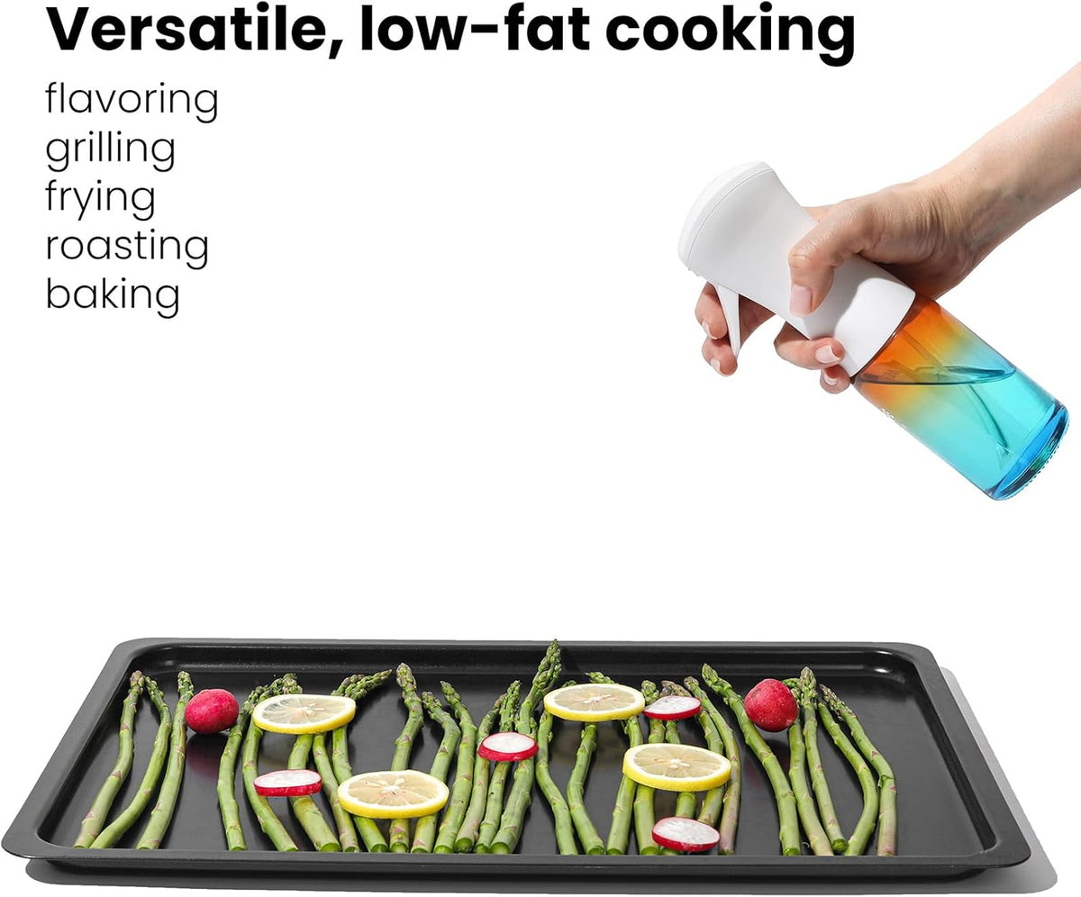 Dark Glass Oil Sprayer150ml – Fine Mist Olive Oil Dispenser for Cooking Air Fryer & BBQ Refillable Dark Glass Bottle for Healthy Cooking & Baking(PS641)
