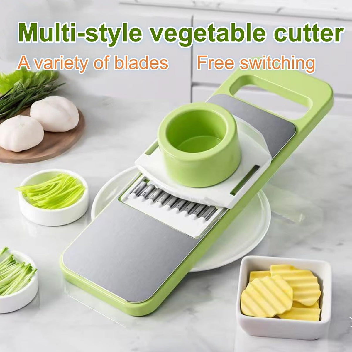 Multifunctional Manual Food Cutter Dicer Grinder Kitchen Tool For Veggie Cheese