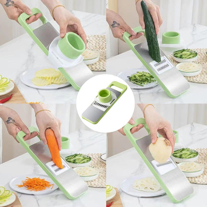Multifunctional Manual Food Cutter Dicer Grinder Kitchen Tool For Veggie Cheese
