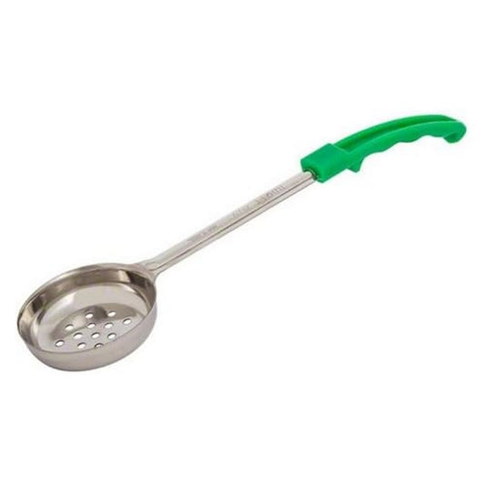 American Metalcraft SPNP4 4-Ounce Stainless Steel Spooners, Green,Silver/Green, 1 Count (Pack of 1)