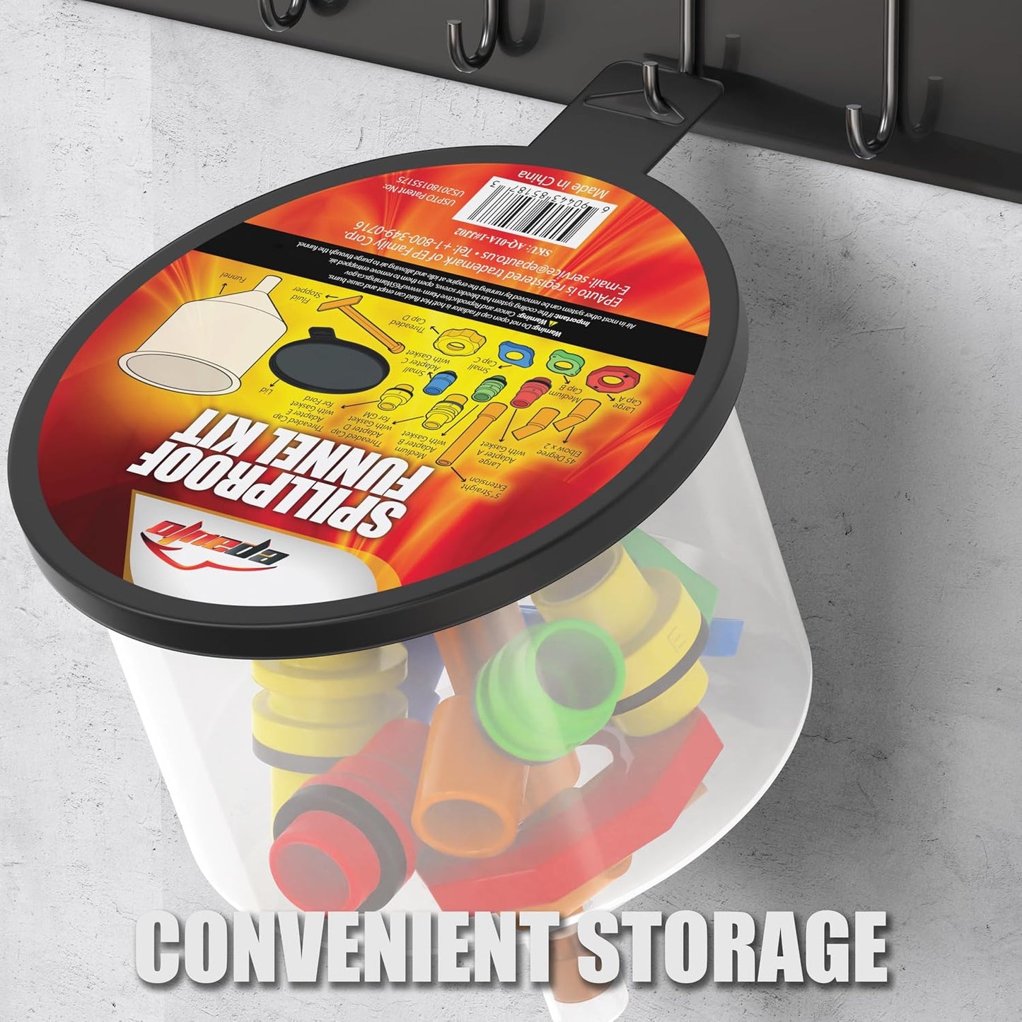 Spill Proof Radiator Coolant Filling Funnel Kit