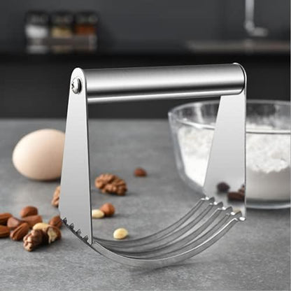 Stainless Steel Dough Blender Pastry Cutter Flour Mixer Kitchen Handheld Professional Dough Blender