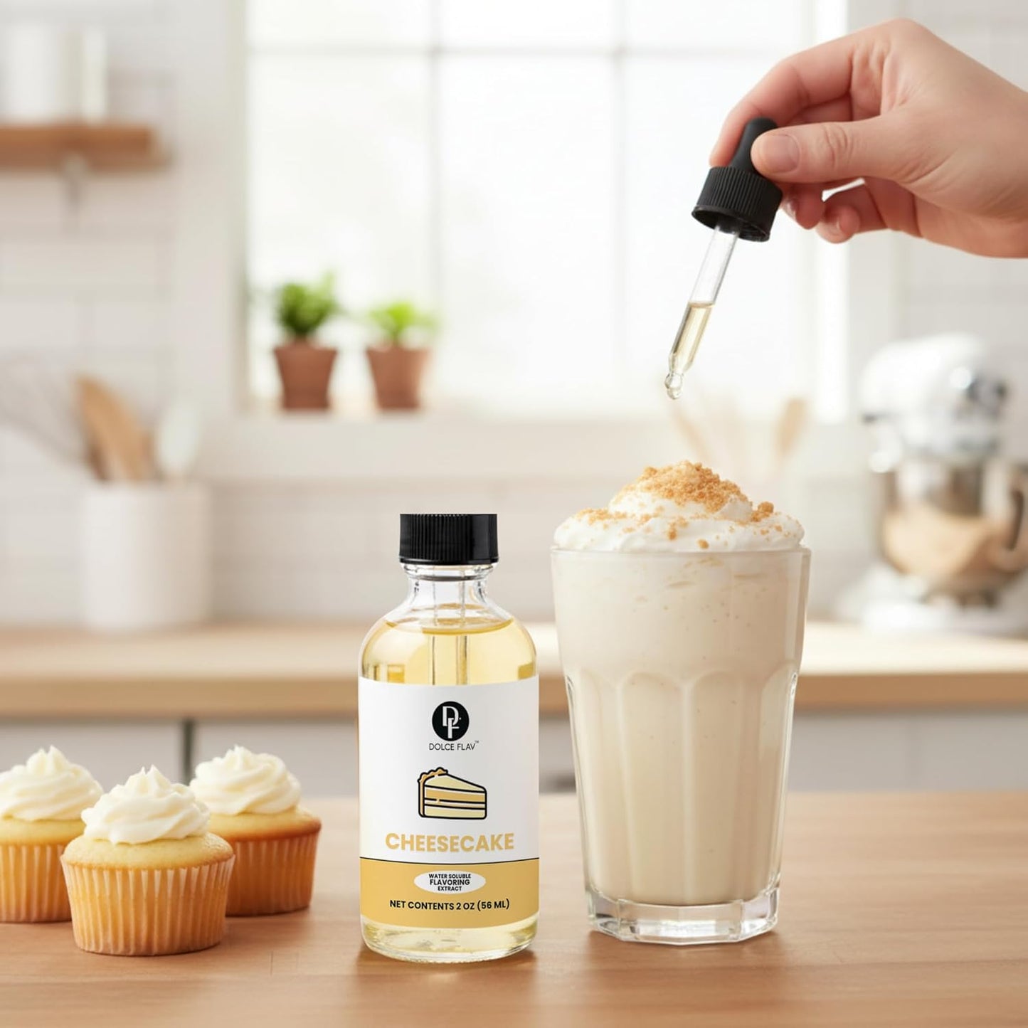 Cheesecake Extract, Flavoring & Flavor Drops, 2oz, Kosher | Cheesecake extract, flavoring & flavor drops for baking, syrups and pudding mixes. Water-soluble, Kosher, concentrated.