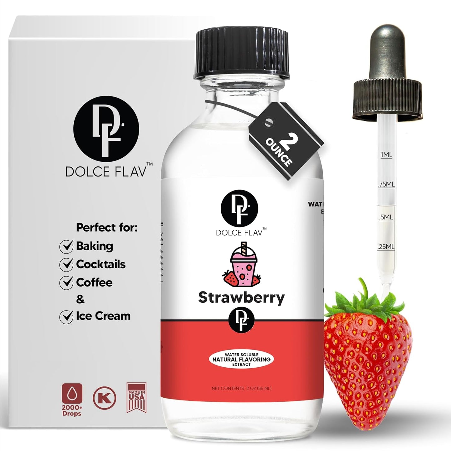 Cheesecake Extract, Flavoring & Flavor Drops, 2oz, Kosher | Cheesecake extract, flavoring & flavor drops for baking, syrups and pudding mixes. Water-soluble, Kosher, concentrated.