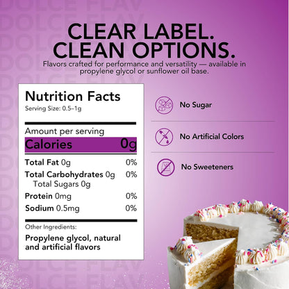 Cheesecake Extract, Flavoring & Flavor Drops, 2oz, Kosher | Cheesecake extract, flavoring & flavor drops for baking, syrups and pudding mixes. Water-soluble, Kosher, concentrated.