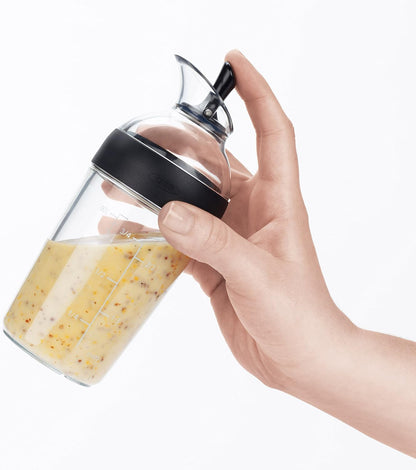 Good Grips Little Salad Dressing Shaker + Good Grips Salad Dressing Shaker Clear Large