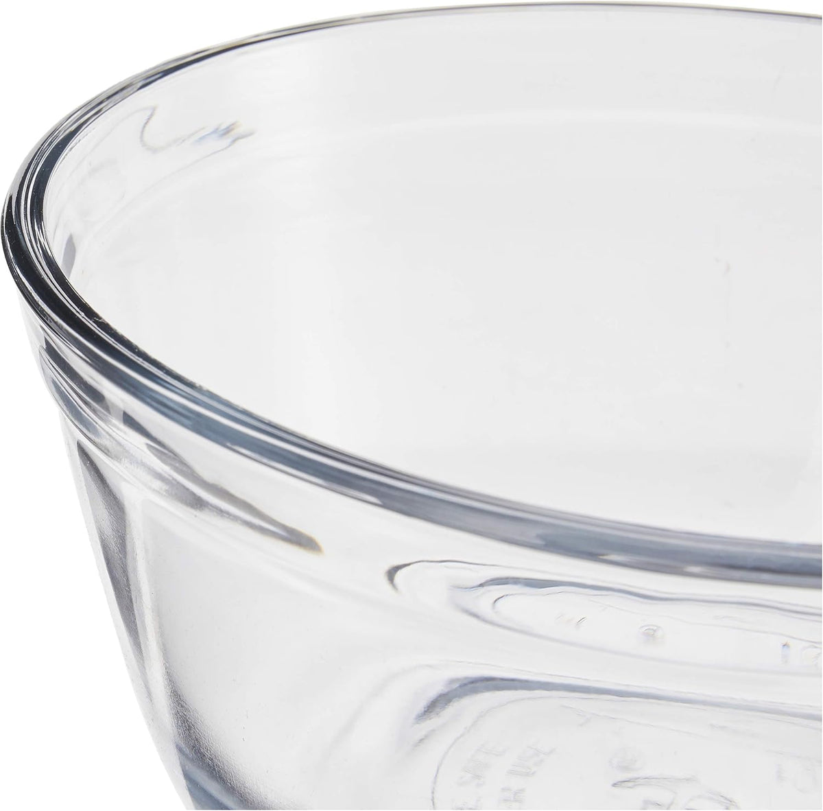 91858 Glass Mixing Bowls with Lids, Cherry, 4 Quart (Set of 2)