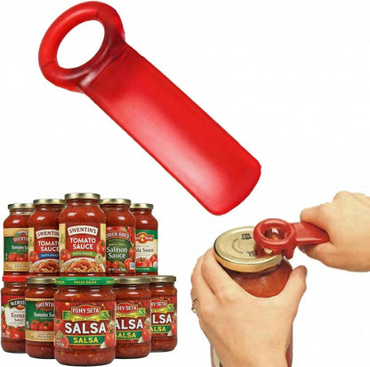 Jar Opener Jar Key,Easy Grip Jar Lid Opener Plastic Jar Opener for Weak Hands,Elderly, Children
