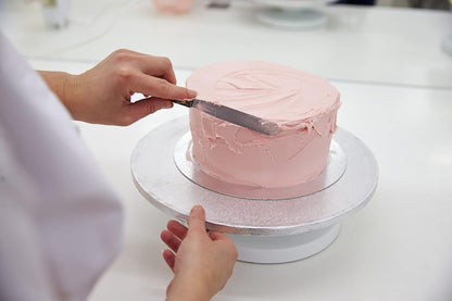 Professional Cake Decorating Tools - Large Stainless Steel 8" Icing Spatula - Offset Baking Icing Spatula with Wood Handle (8 inch)