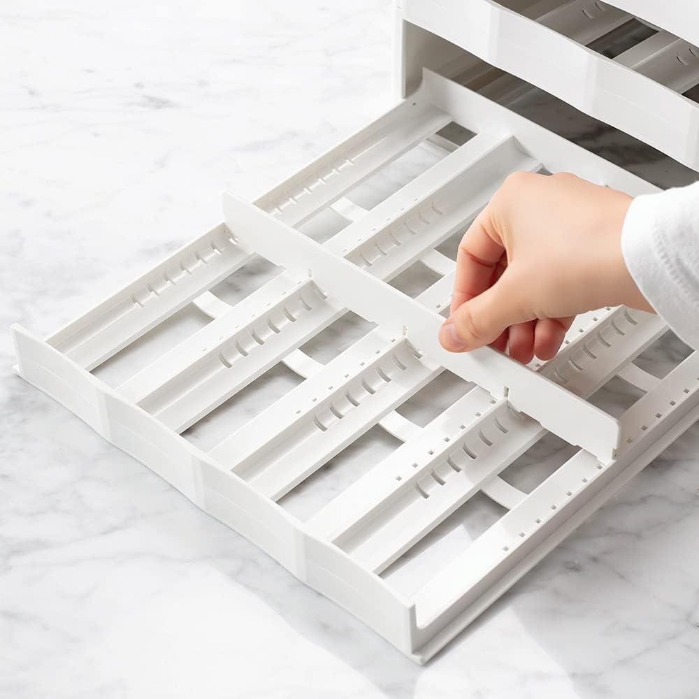 SpiceStack® Adjustable Spice Rack Organizer, Pull-Down 24-Bottle Seasonings and Spices Holder for Kitchen Cabinet and Pantry Organization with 104 Included Labels | Adjustable