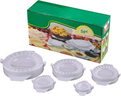 5PCS Dumpling Maker Press, Dumpling Machine Set, Dumpling Mold Machine for Making Perfect Dumplings