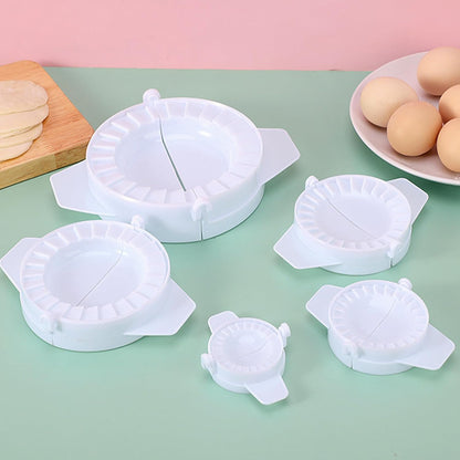 5PCS Dumpling Maker Press, Dumpling Machine Set, Dumpling Mold Machine for Making Perfect Dumplings