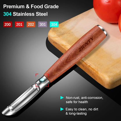 Premium Vegetable Peeler Stainless Steel, Ultra Sharp Potato Peelers