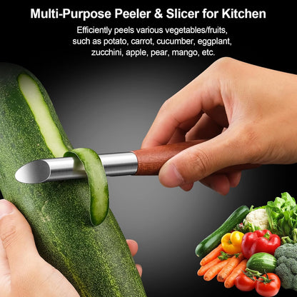Premium Vegetable Peeler Stainless Steel, Ultra Sharp Potato Peelers