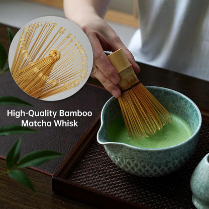 Birthday Gifts Matcha Whisk Set-Matcha Kit 7 Pcs, Dishwasher Safe Matcha Set Birthday Gifts for Matcha Lover, Ideal for Beginners