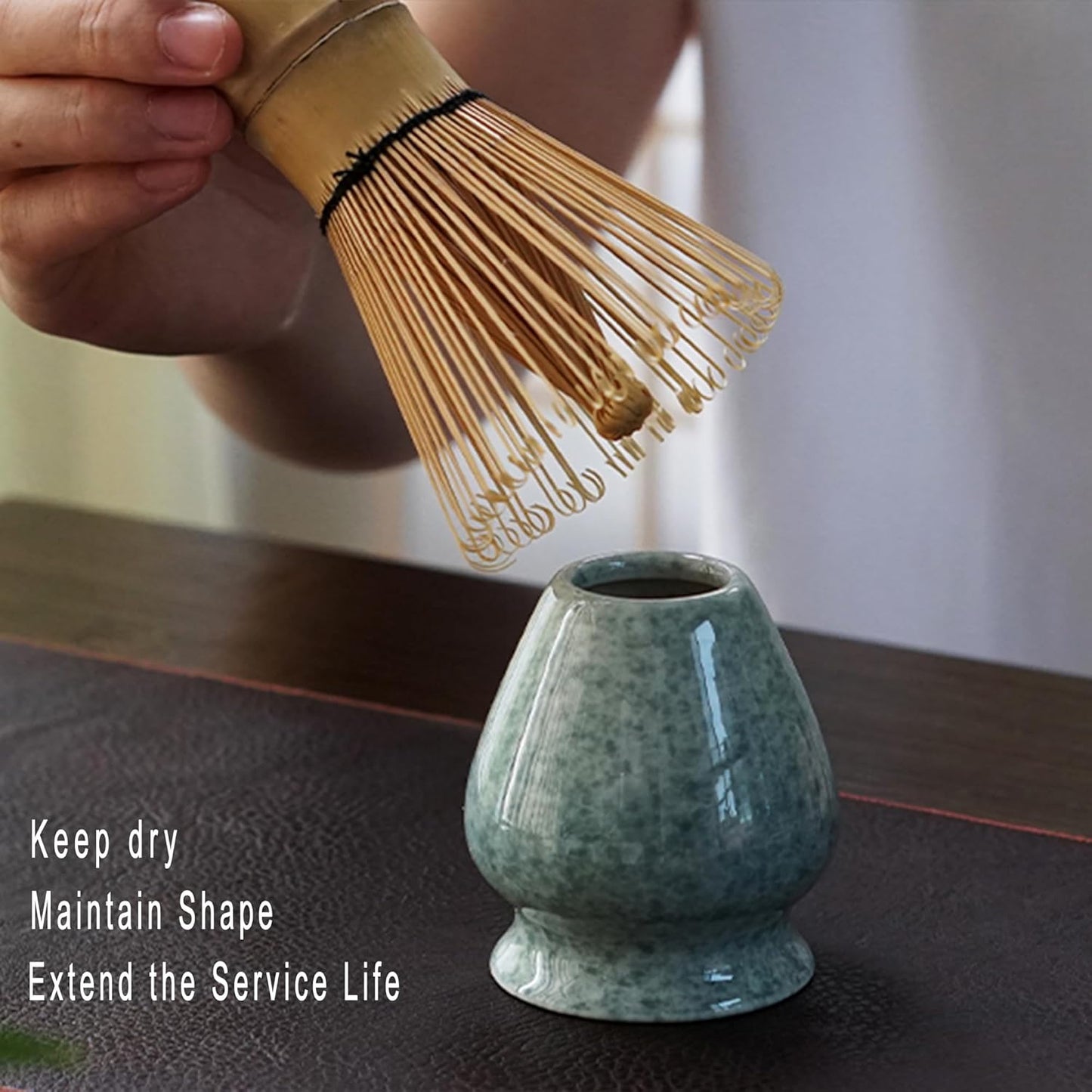 Birthday Gifts Matcha Whisk Set-Matcha Kit 7 Pcs, Dishwasher Safe Matcha Set Birthday Gifts for Matcha Lover, Ideal for Beginners