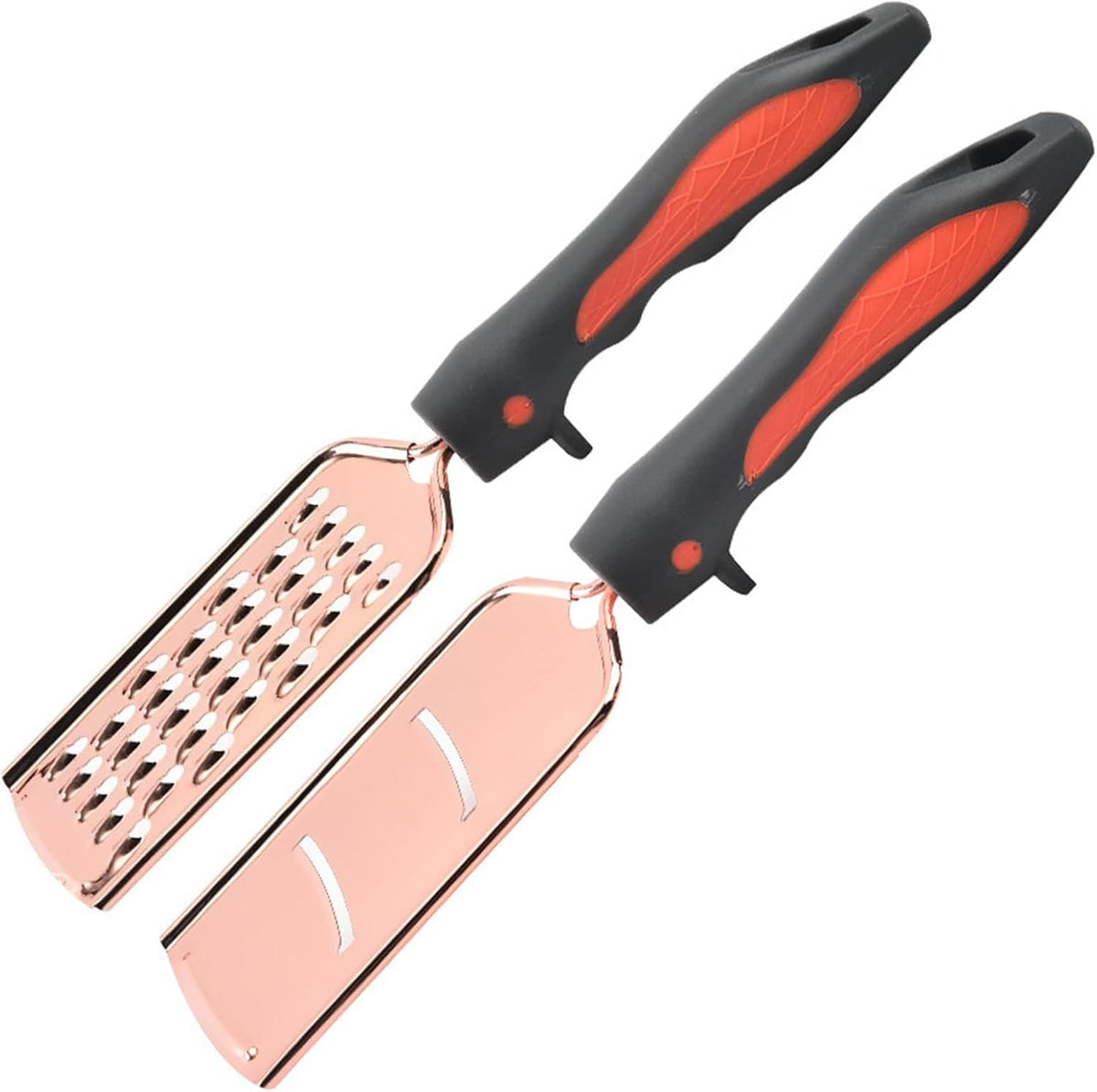 Professional Cheese Grater, Gold Stainless Steel Cheese Grater Handheld, Grater Hand Crank, Practical Kitchen Gadgets, Graters for Cheese, Chocolate, Spices (Medium Coarse)
