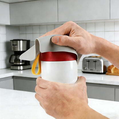 8P Jar Opener Gripper, Multi-function Silicone Jar Gripper with Arthritis Weak Hands, Non Slip Pad, Colorful Rubber Jar Opener Grippers, Lid Cap Gripper Pads(Round & Square)