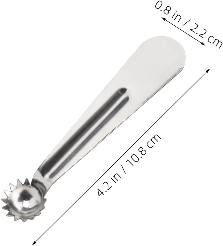 12 Piece Stainless Steel Kitchen Corer Tool for Strawberries and Melons